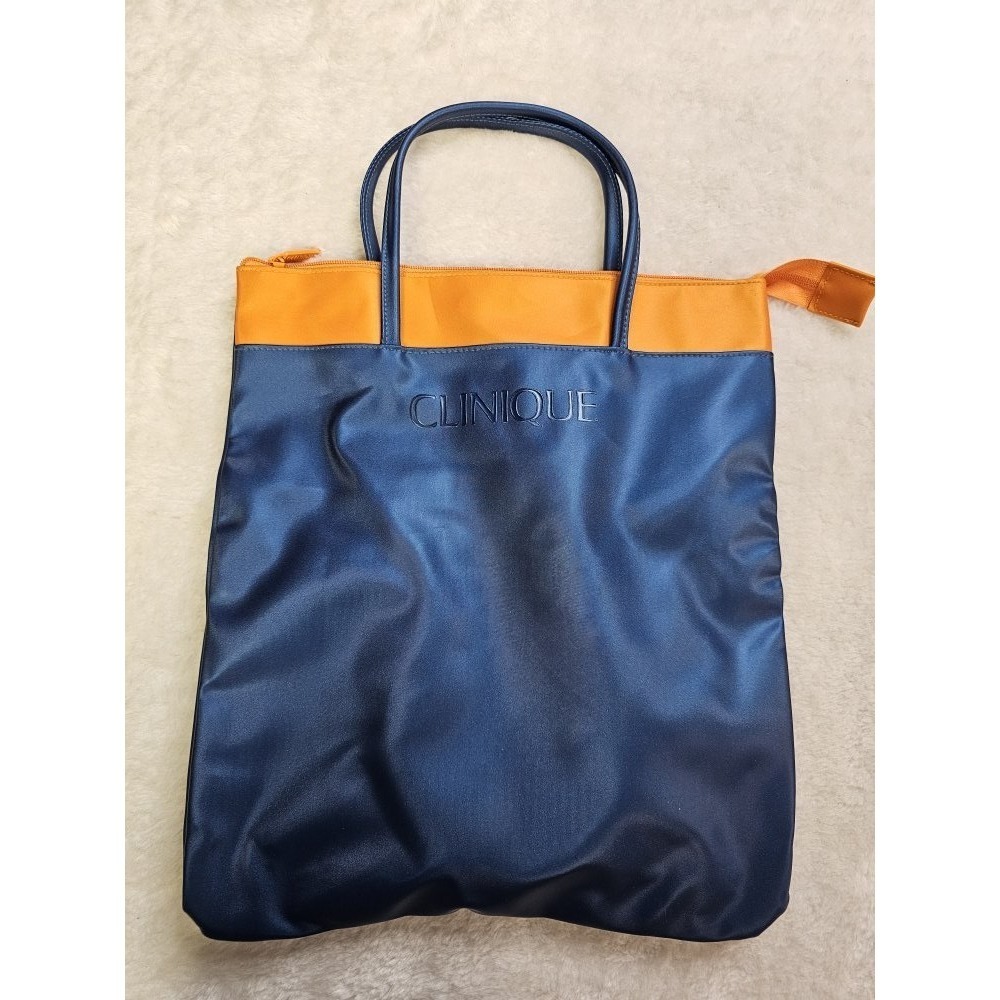 Clinique Top Handle Zippered Tote Cosmetic‎ Bag
